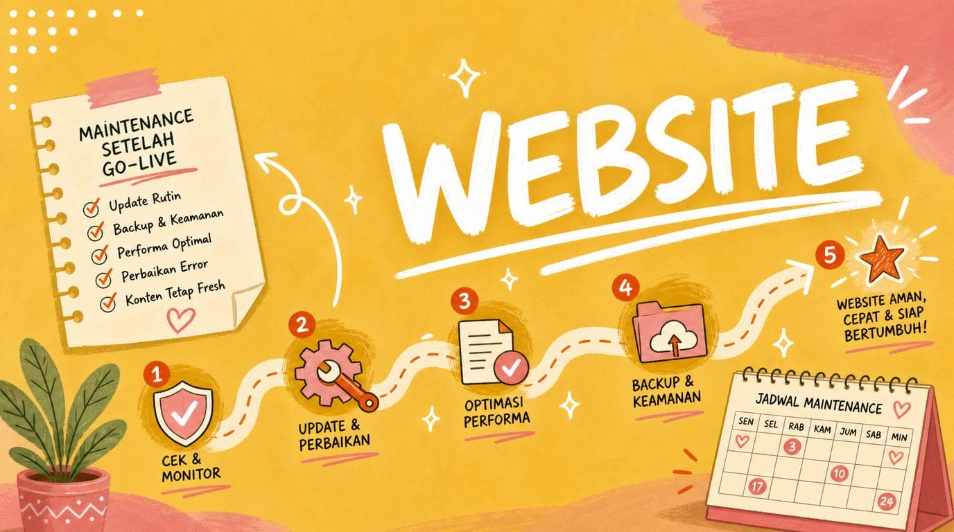 Biaya Maintenance Website Setelah Go-Live