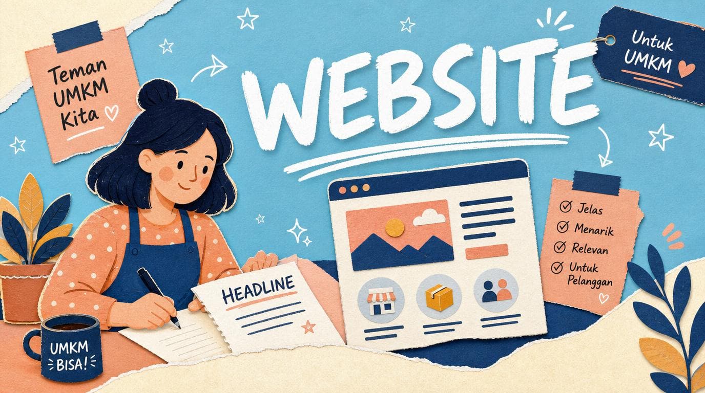 Cara Menulis Headline Website yang Jelas untuk UMKM