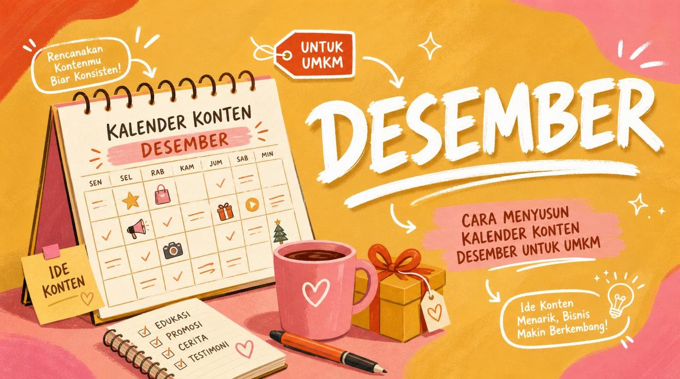 Cara Menyusun Kalender Konten Desember untuk UMKM