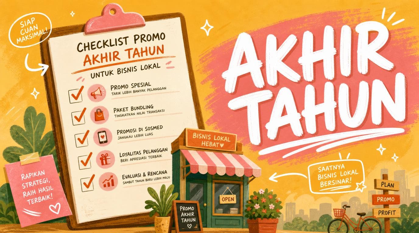 Checklist Promo Akhir Tahun untuk Bisnis Lokal