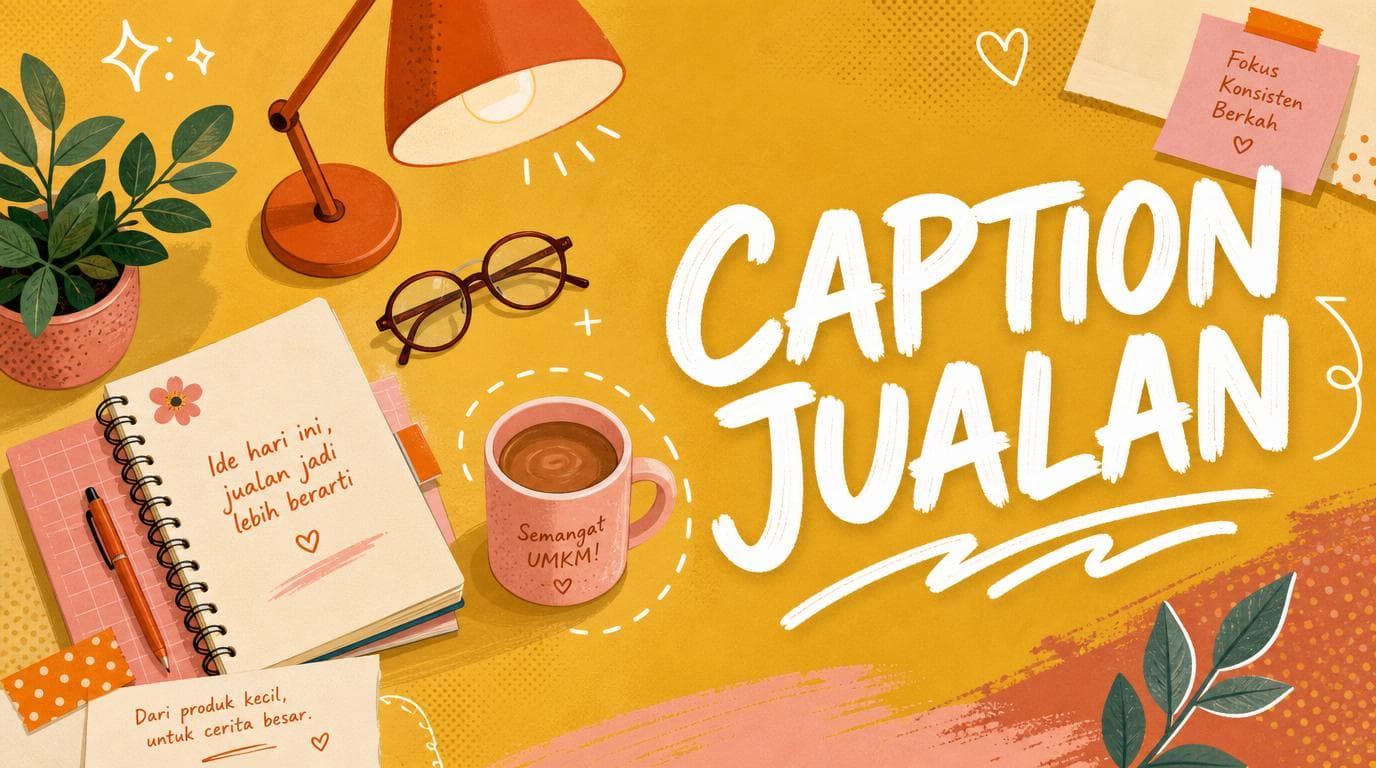 Contoh Caption Jualan UMKM yang Tetap Natural