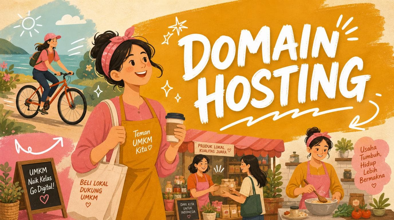Domain dan Hosting: Yang Perlu Dipahami Pemilik UMKM