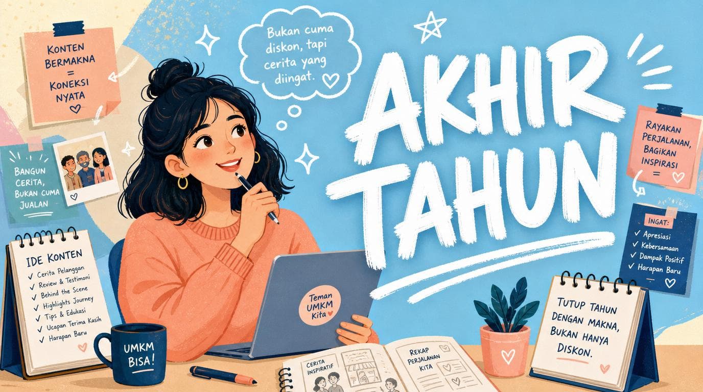 Ide Konten Akhir Tahun yang Tidak Sekadar Diskon