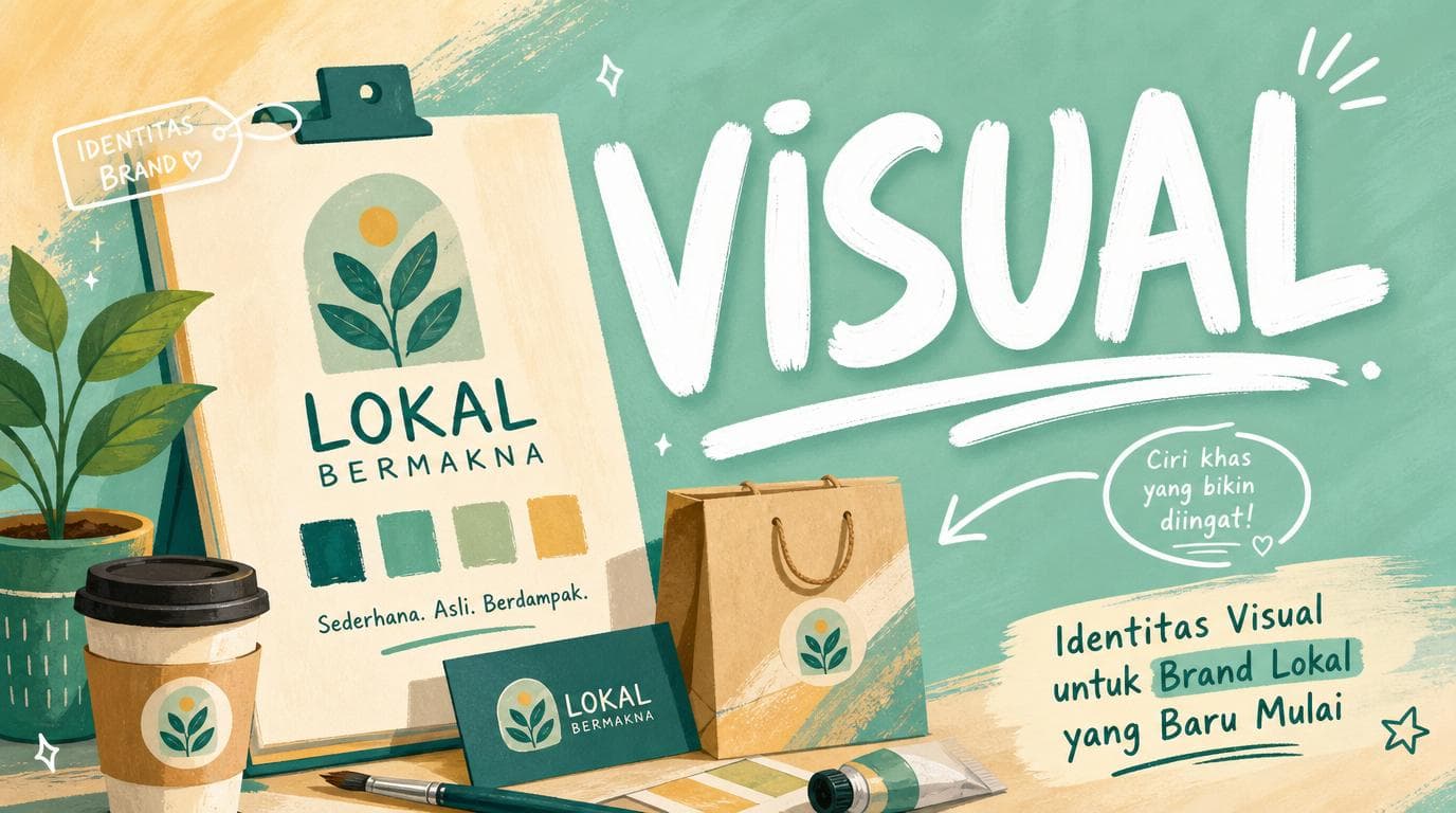 Identitas Visual untuk Brand Lokal yang Baru Mulai