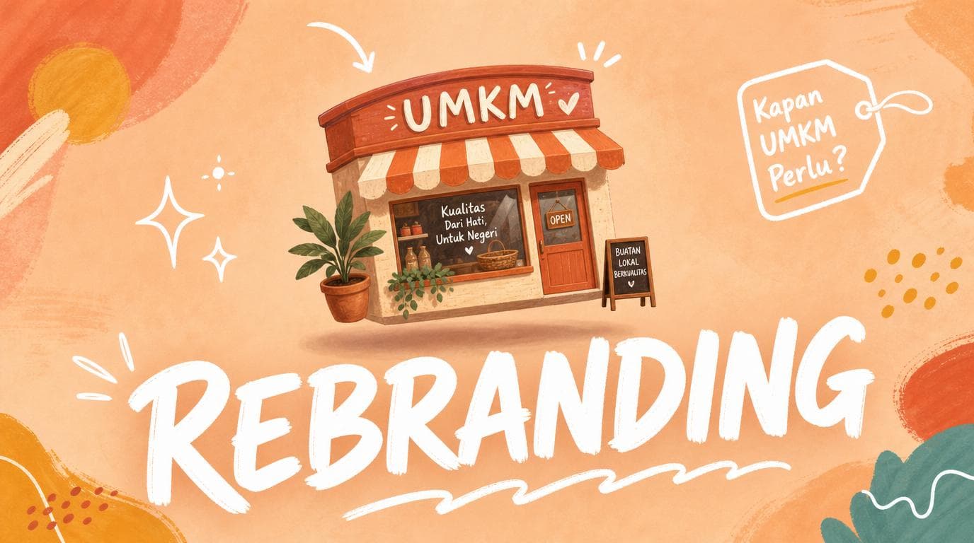 Kapan UMKM Perlu Rebranding?