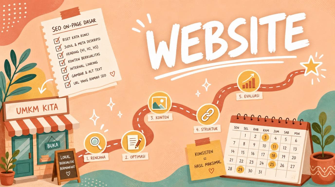 SEO On-Page Dasar untuk Website Baru UMKM